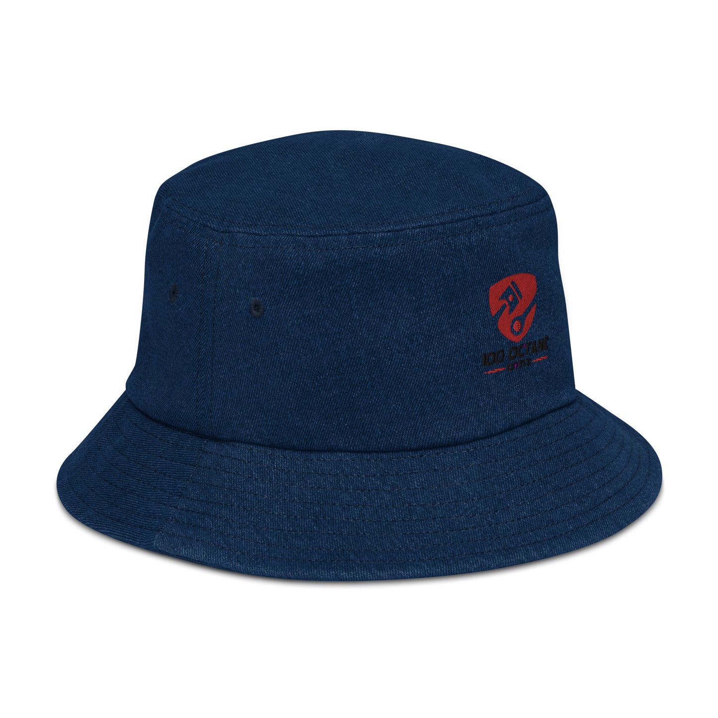 100 Octane Coffee Denim Bucket Hat