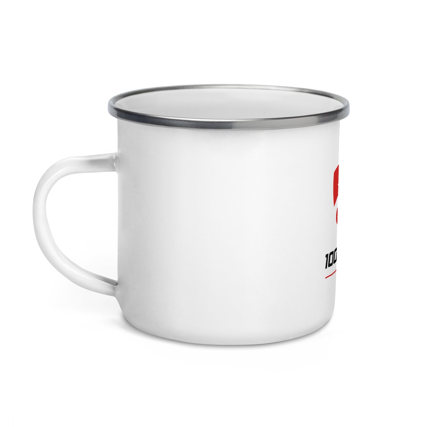 100 Octane Coffee Enamel Mug