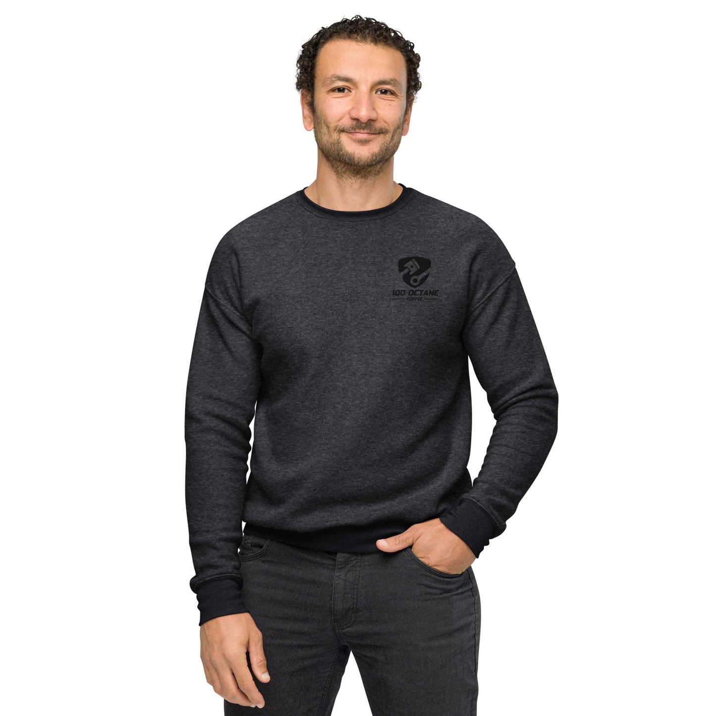 Black Logo Unisex Sweatshirt