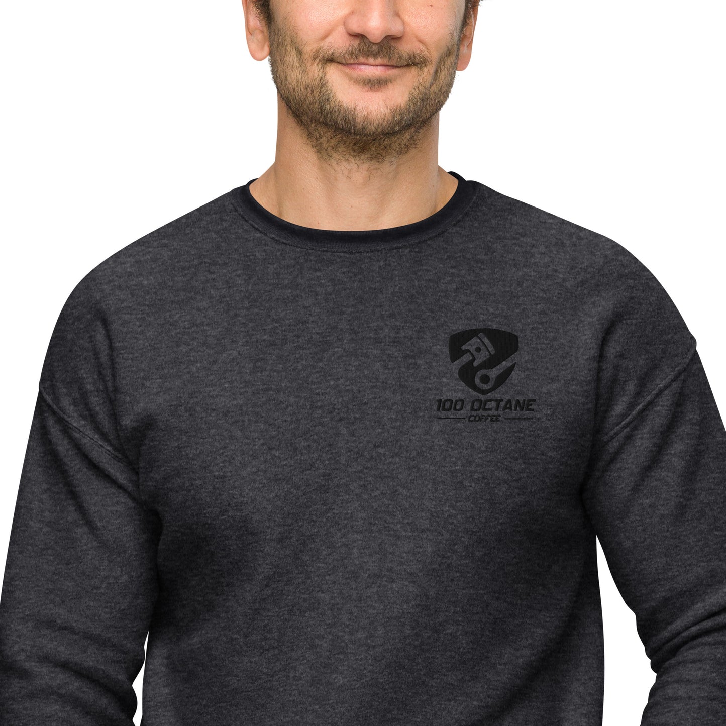Black Logo Unisex Sweatshirt