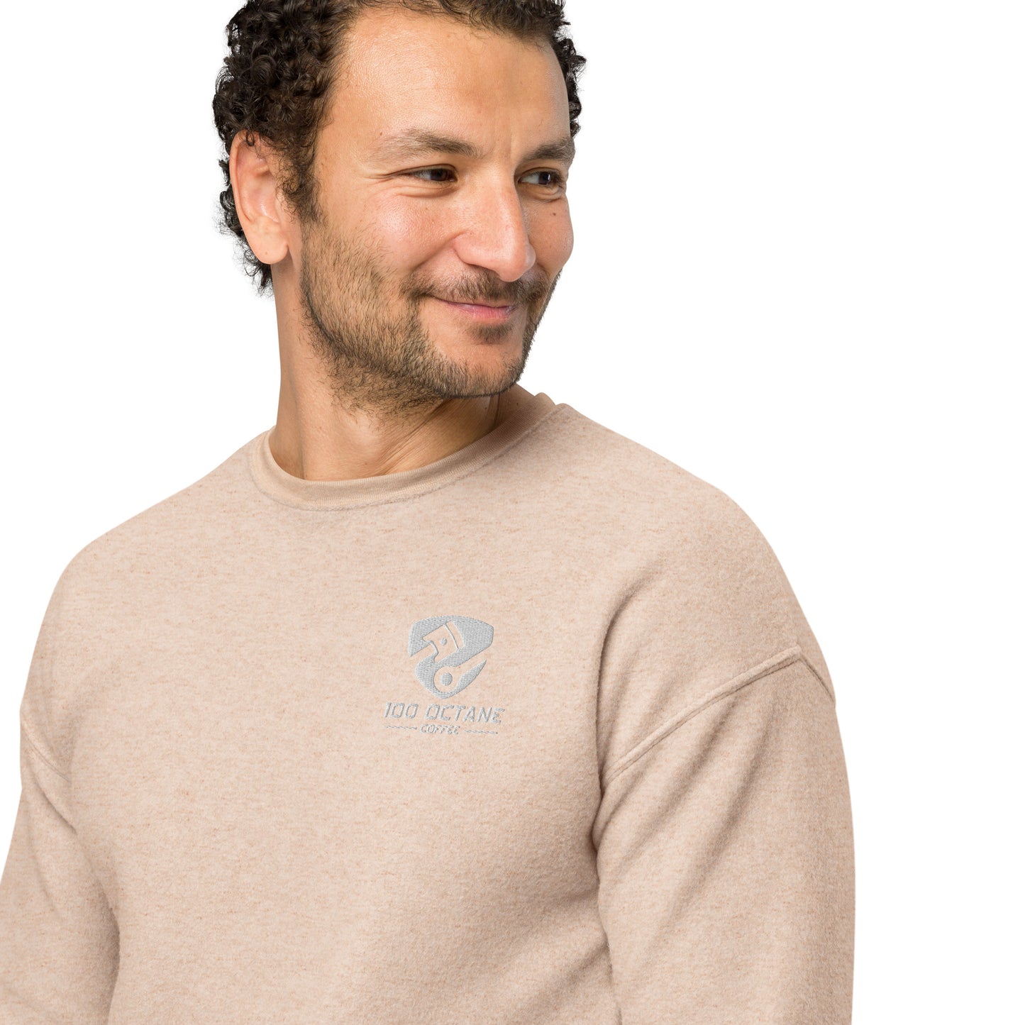 White Logo Unisex Sweatshirt