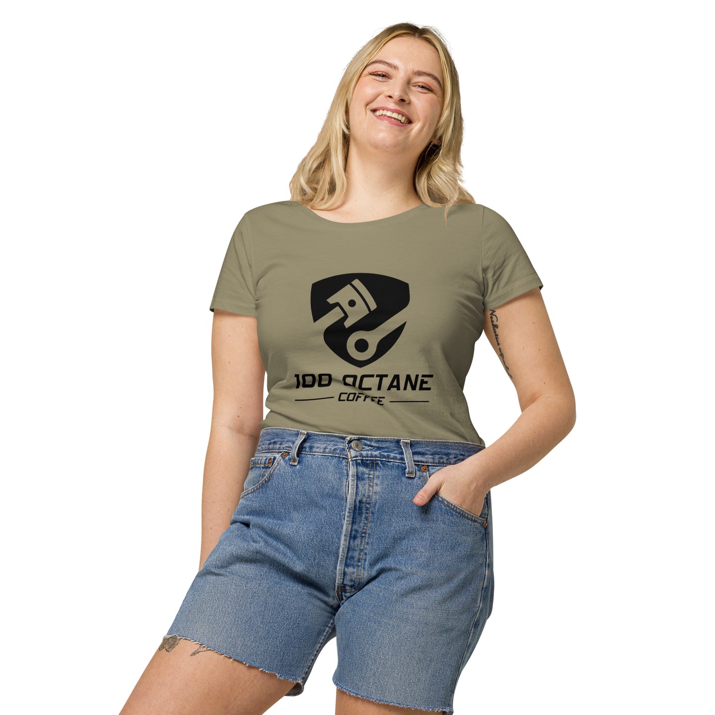 Black Logo Women Tee