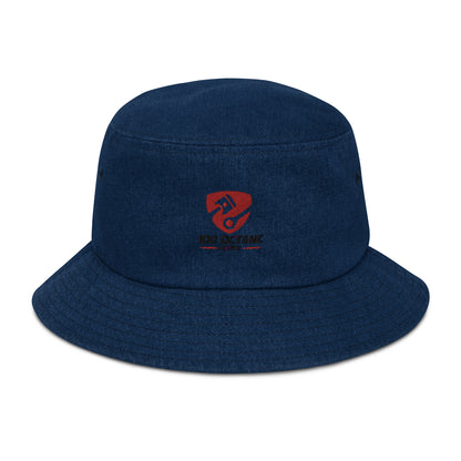 100 Octane Coffee Denim Bucket Hat