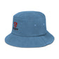 100 Octane Coffee Denim Bucket Hat