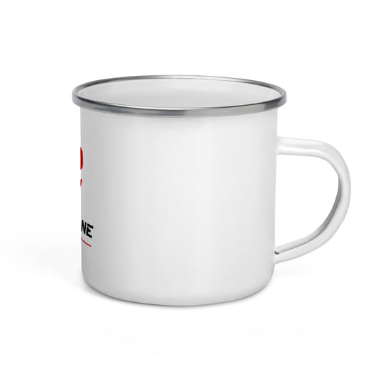 100 Octane Coffee Enamel Mug