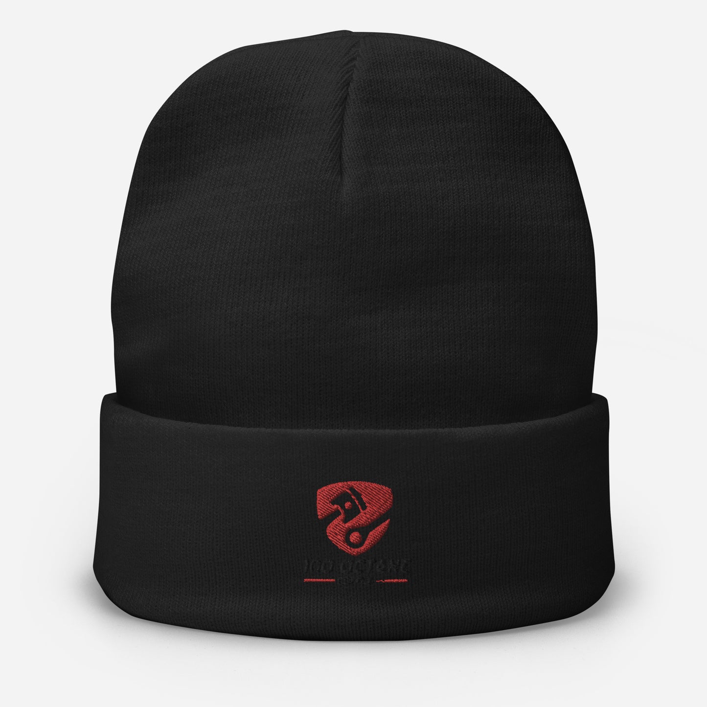 100 Octane Coffee Embroidered Beanie