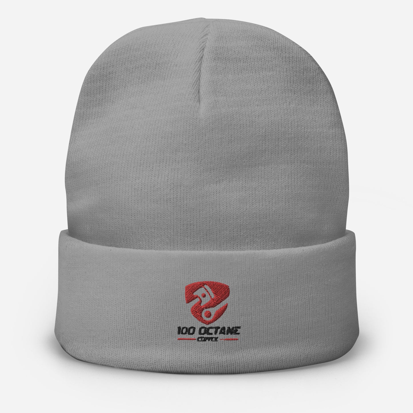 100 Octane Coffee Embroidered Beanie