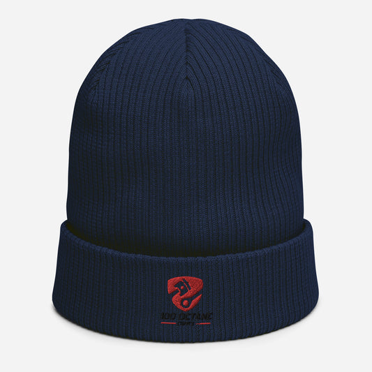 100 Octane Coffee Organic Ribbed Beanie