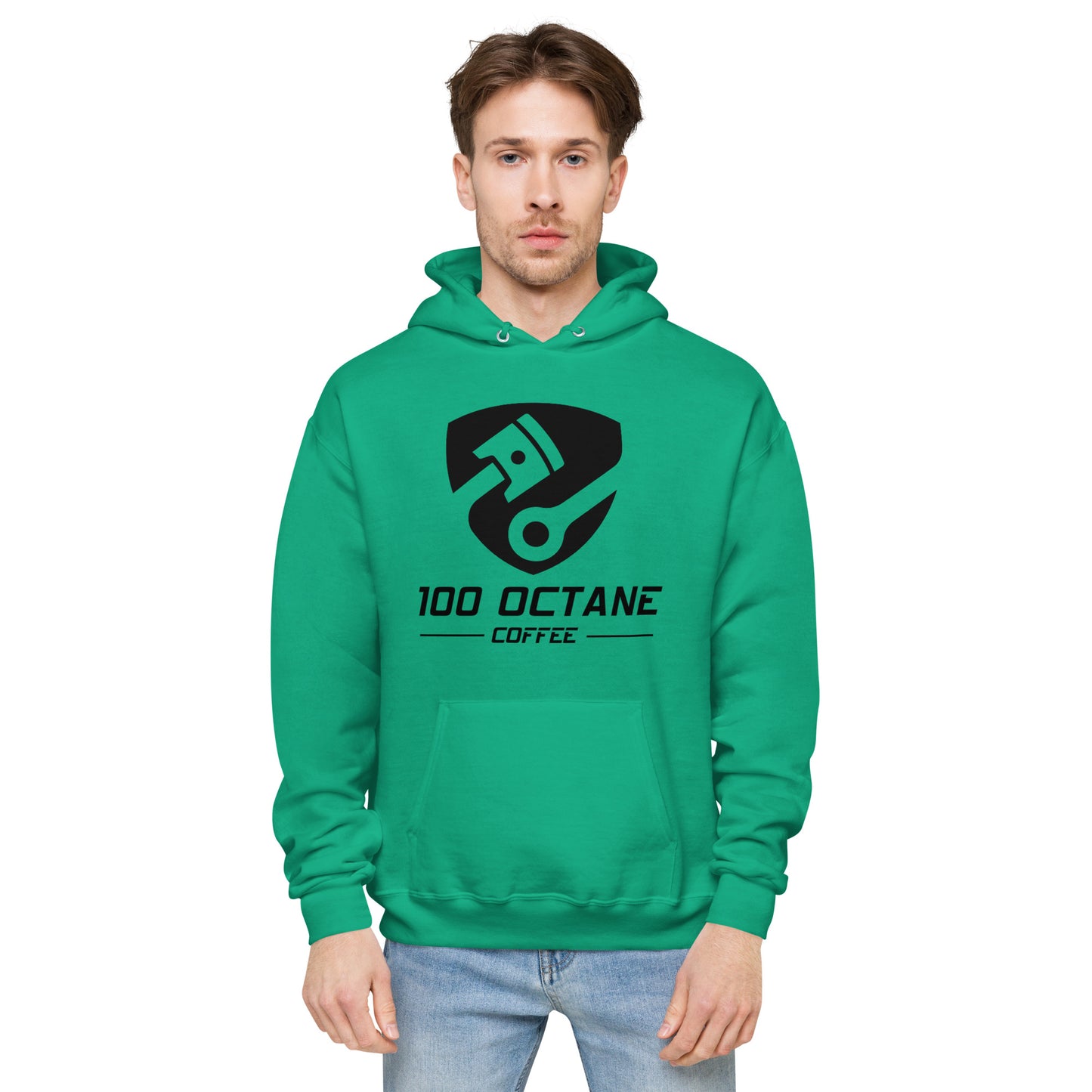 Black Logo Men Hoodie