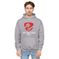 Red & White Logo Men Hoodie