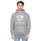 White Logo Men Hoodie