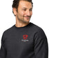 Red & White Logo Unisex Sweatshirt