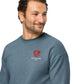 Red & White Logo Unisex Sweatshirt