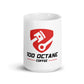 100 Octane Coffee White Glossy Mug