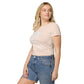 White Logo Women Tee