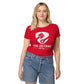 White Logo Women Tee