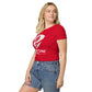 White Logo Women Tee