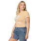 White Logo Women Tee